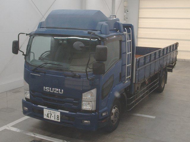 Japan Auction Vehicles 10 2015 Isuzu Forward Flatbed auction photo