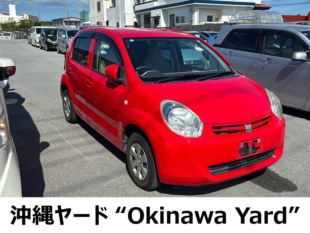 2013 Toyota Passo X Japan auction vehicle