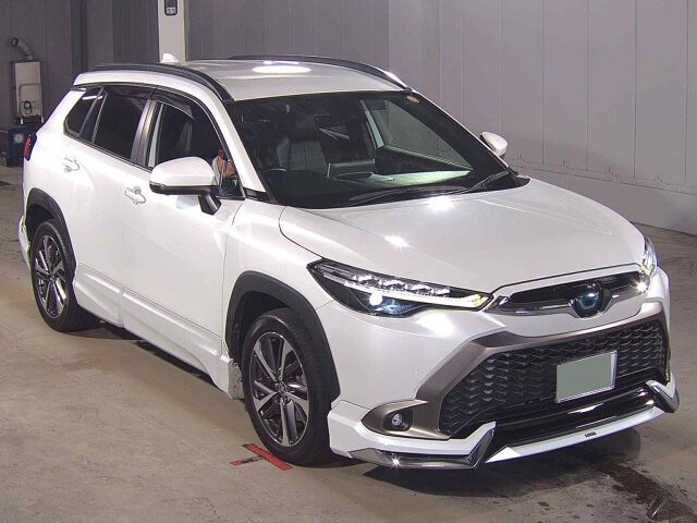Japan Auction Vehicles 8 2022 Toyota Corolla Cross ハイブリッドZ auction photo