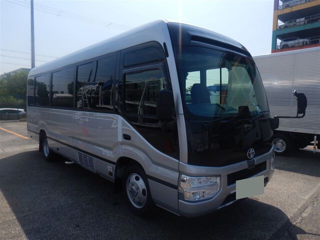 2026 Toyota Coaster Long GX Japan auction vehicle