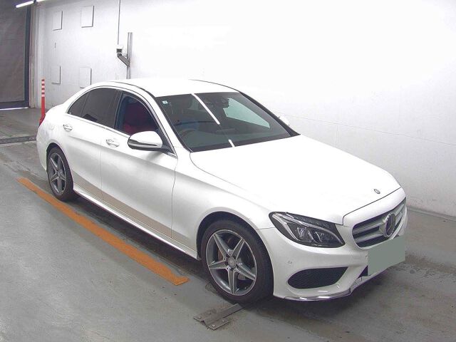 2017 Mercedes-Benz C-Class C200 Ava AMG Line Japan auction vehicle