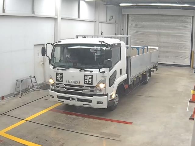 Japan Auction Vehicles 10 2021 Isuzu Forward Flatbed auction photo