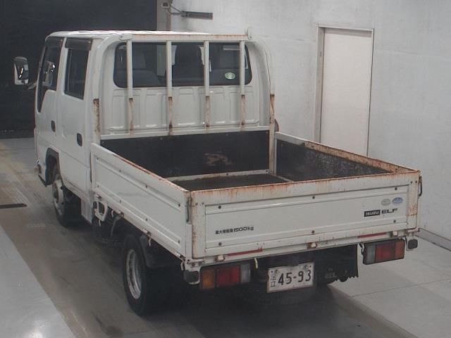 2015 Isuzu Elf Double cab auction photo 2