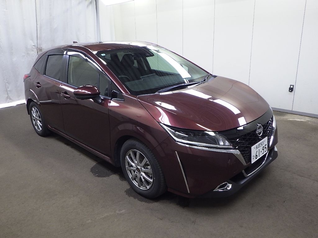 Japan Auction Vehicles 12 2021 Nissan Note e-POWER X auction photo