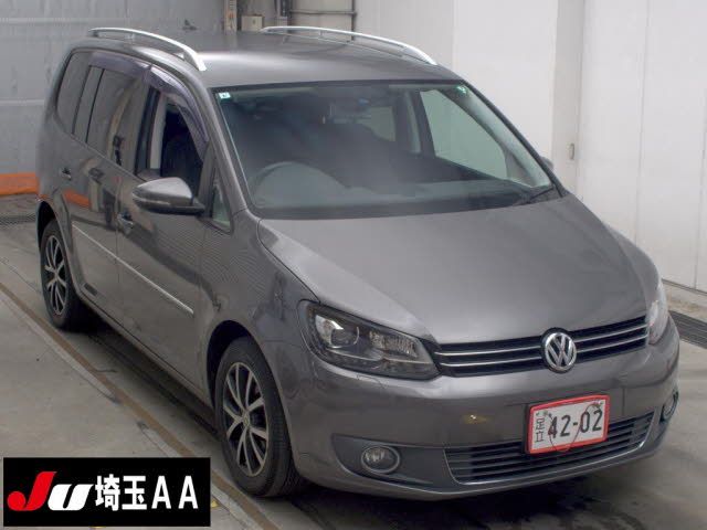 Japan Auction Vehicles 11 2015 Volkswagen ゴルフトゥーラン TSIハイライン auction photo