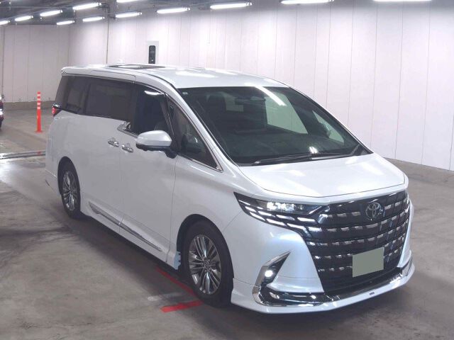 Japan Auction Vehicles 8 2025 Toyota Alphard Z auction photo