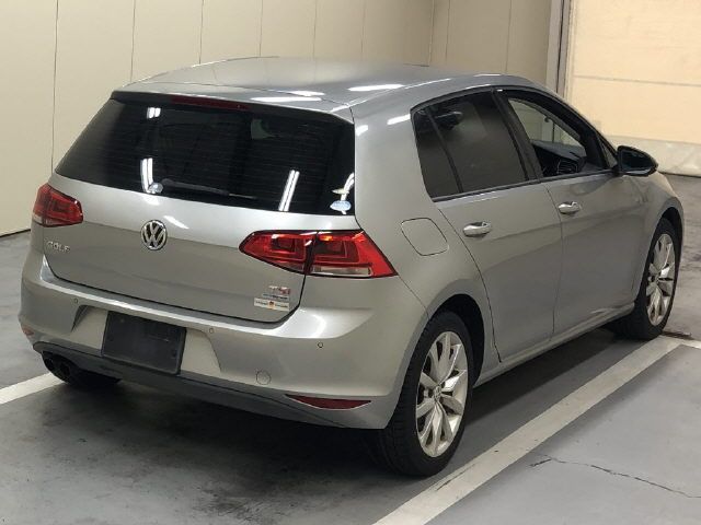 2013 Volkswagen ワーゲン ゴルフ TSI Highline Blue Moss auction photo 4
