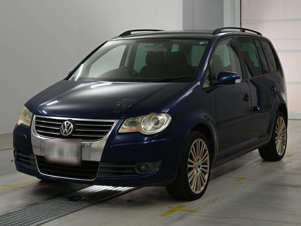 Japan Auction Vehicles 14 2007 Volkswagen VW ゴルフトゥーラン TSI トレンドライン auction photo