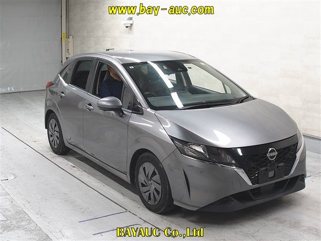 2022 Nissan Note S Japan auction vehicle
