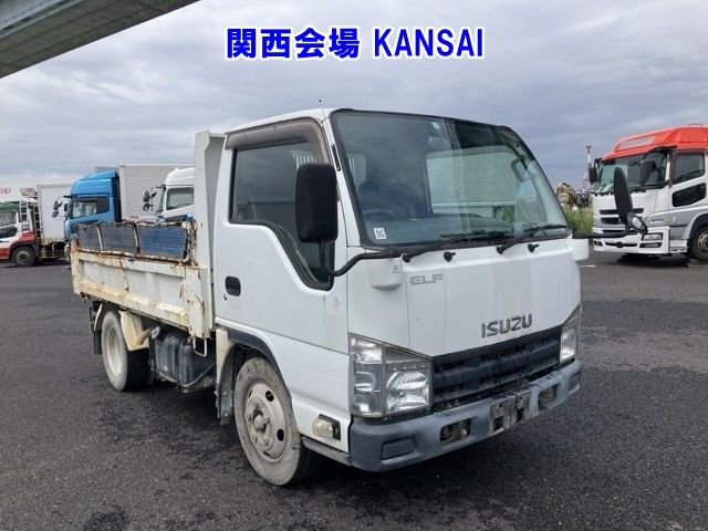 Japan Auction Vehicles 24 2013 Isuzu Elf dump auction photo