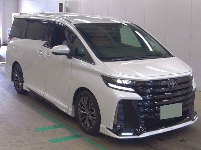 2025 Toyota Vellfire Z Premier Japan auction vehicle