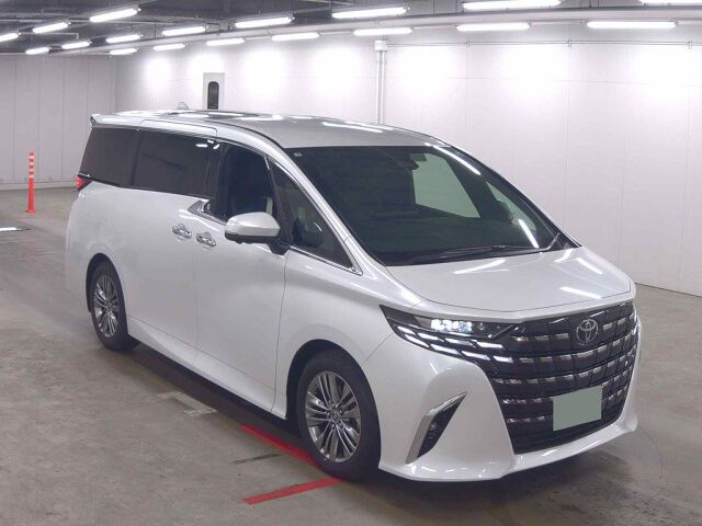 Japan Auction Vehicles 8 2025 Toyota Alphard Z auction photo