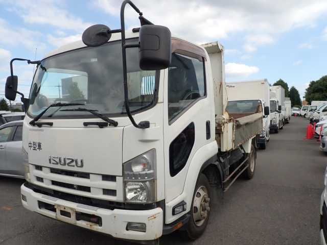 Japan Auction Vehicles 13 2013 Isuzu Forward 3.7t ダンプ auction photo