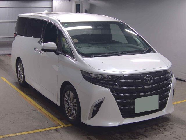 2025 Toyota Alphard Z Japan auction vehicle