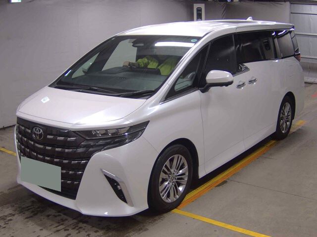 2025 Toyota Alphard Z auction photo 4