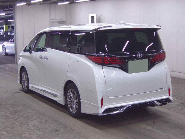 2025 Toyota Alphard Z auction photo 2