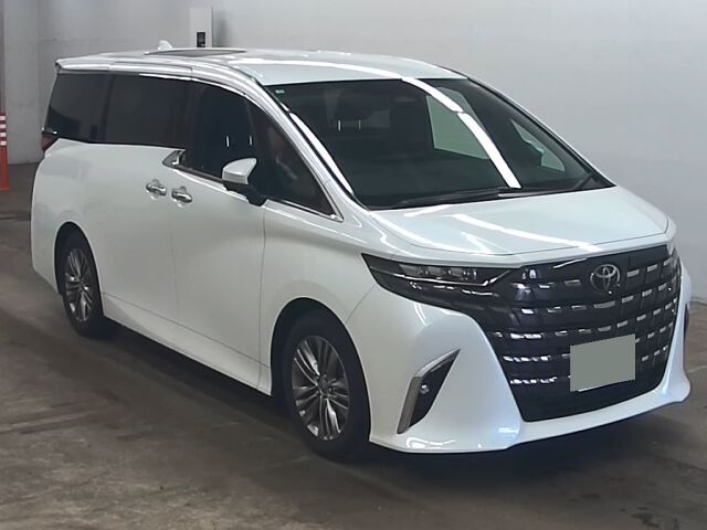 2025 Toyota Alphard Z Japan auction vehicle