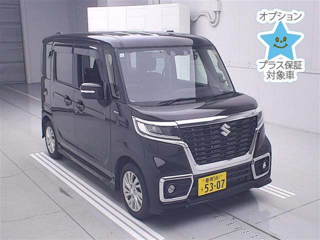 Japan Auction Vehicles 14 2021 Suzuki Spacia カスタムハイブリッドGS auction photo