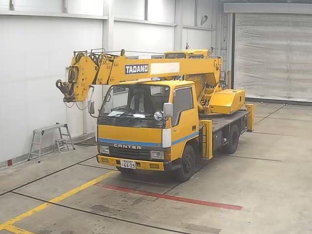 Japan Auction Vehicles 10 1988 Mitsubishi Fuso Canter Full crane auction photo