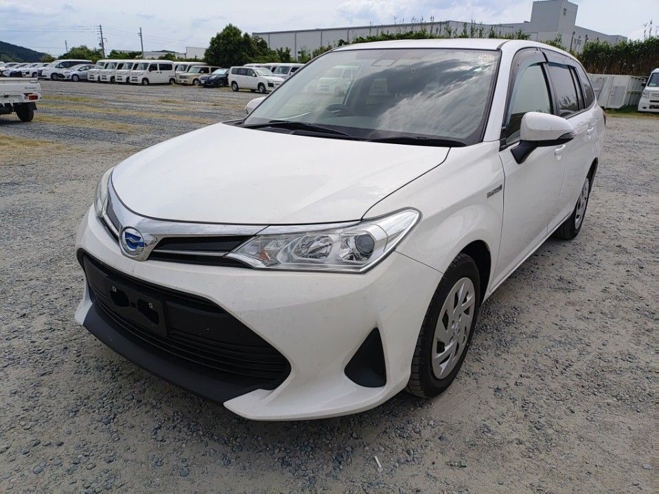 Japan Auction Vehicles 24 2018 Toyota Corolla Fielder auction photo