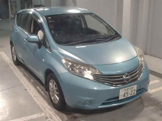 Japan Auction Vehicles 12 2013 Nissan Note X auction photo