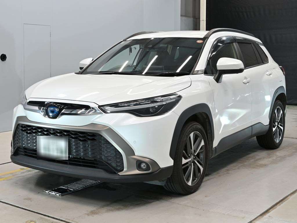 2022 Toyota Corolla Cross Hybrid Z Japan auction vehicle