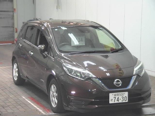 2017 Nissan Note e-パワーX Japan auction vehicle
