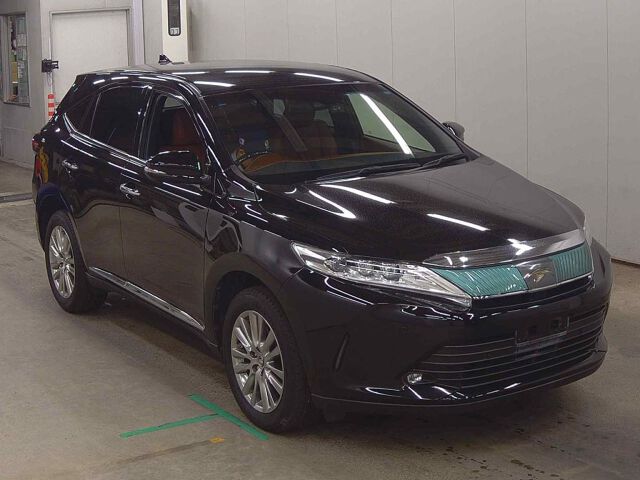 2019 Toyota Harrier premium Japan auction vehicle