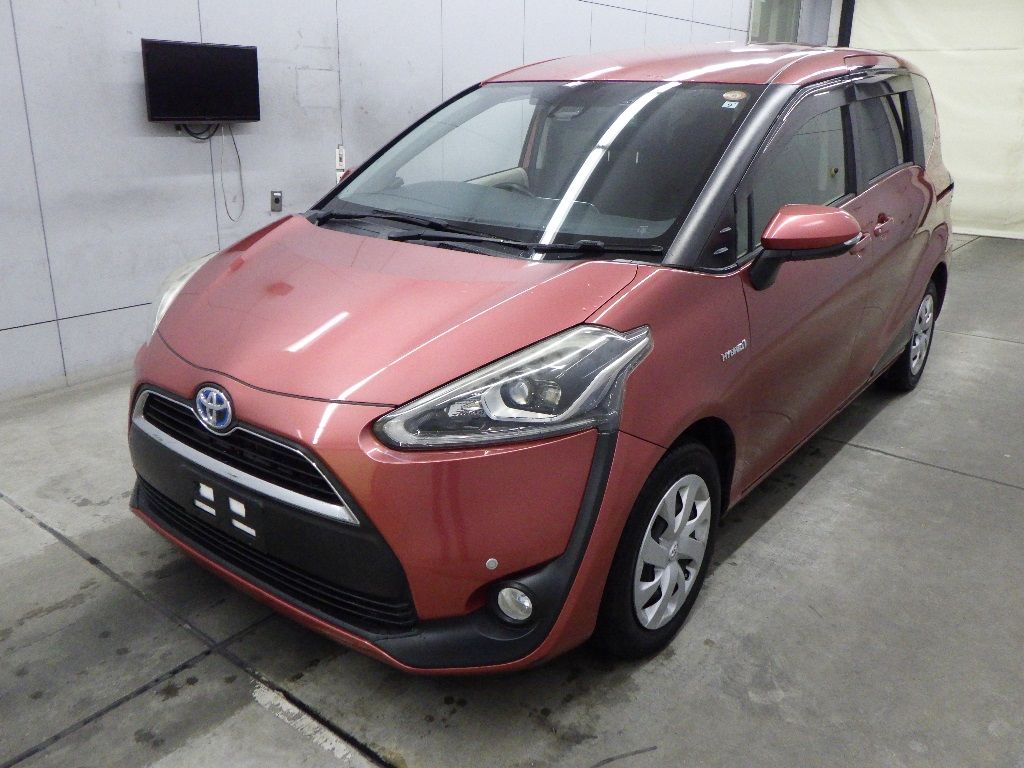 2017 Toyota Sienta ハイブリッドG 7人 auction photo 4