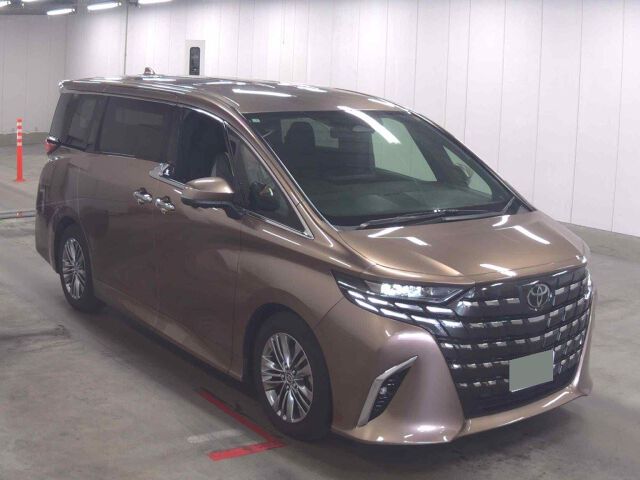 Japan Auction Vehicles 8 2025 Toyota Alphard Z auction photo