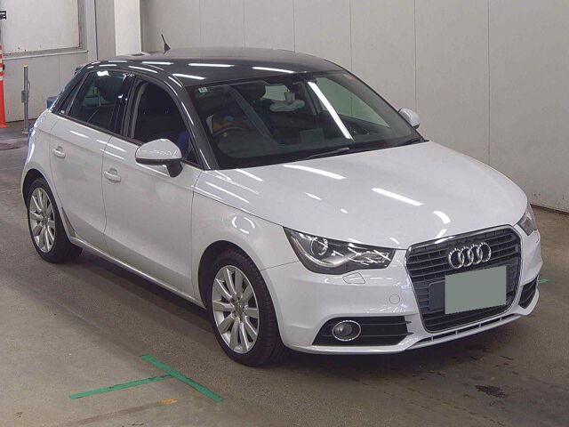 2012 Audi A1 Sportback 1.4TFSIバイキセス Japan auction vehicle