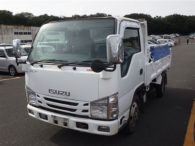 Japan Auction Vehicles 10 2016 Isuzu Elf ダンプ auction photo