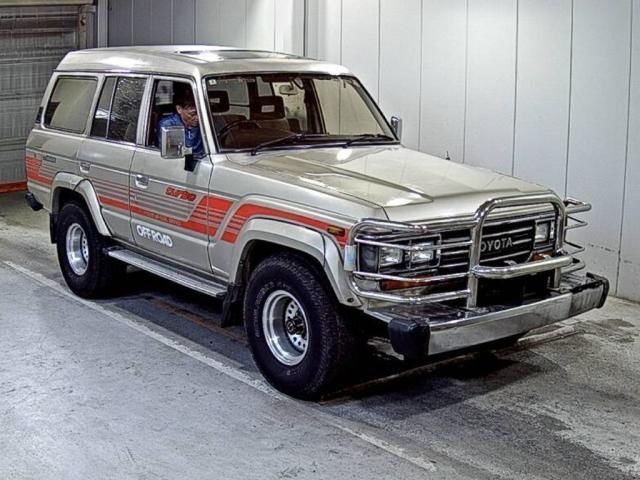 Japan Auction Vehicles 5 1987 Toyota Land Cruiser 60 VX 4WD D-TB auction photo