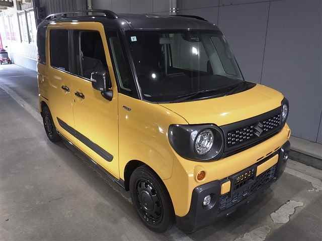 Japan Auction Vehicles 7 2019 Suzuki スペーシアギア 4WD Hybrid XZ Turbo auction photo