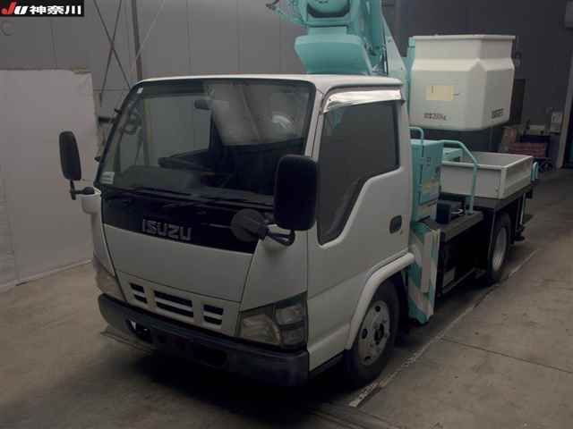 2007 Isuzu Elf Kousho Sagyousha auction photo 4
