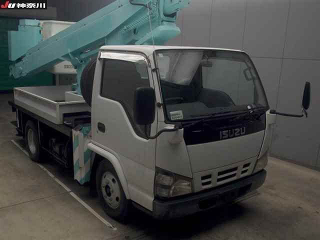 2007 Isuzu Elf Kousho Sagyousha Japan auction vehicle