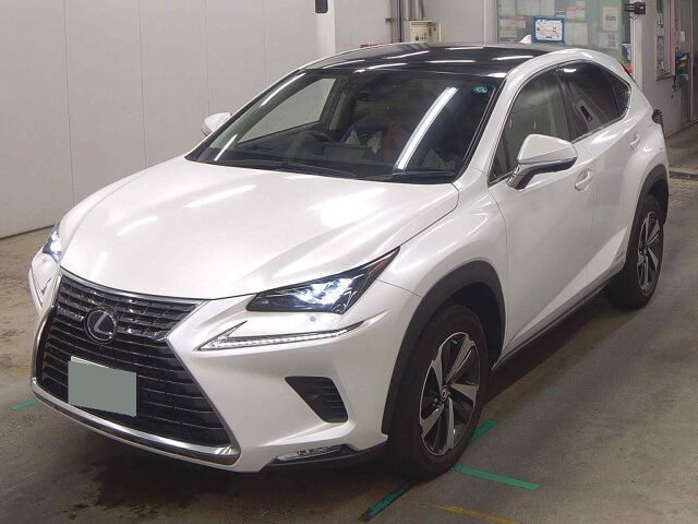 2021 Lexus NX NX300H VER-L 4WD auction photo 4