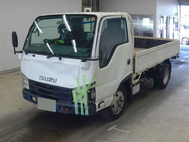 2015 Isuzu Elf Full flat low auction photo 4