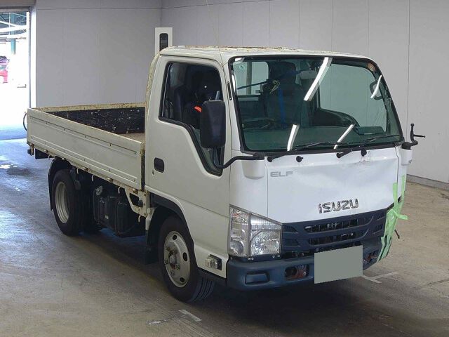 2015 Isuzu Elf Full flat low Japan auction vehicle