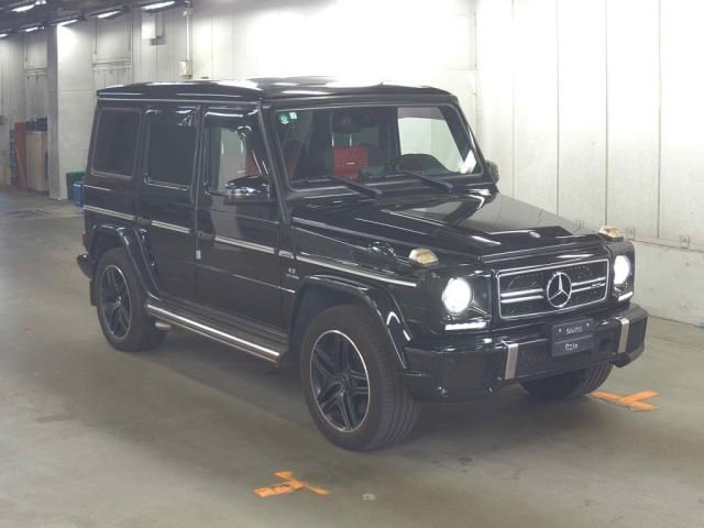 Japan Auction Vehicles 5 2015 Mercedes-AMG メルセデスベンツ AMG G63 Designo EXC-P Interior Package auction photo