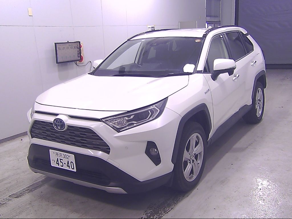 2020 Toyota RAV4 4WD Hybrid G auction photo 4