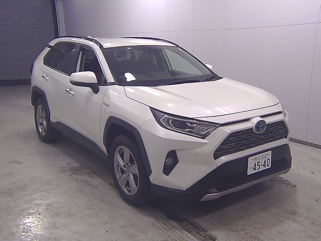 2020 Toyota RAV4 4WD Hybrid G Japan auction vehicle