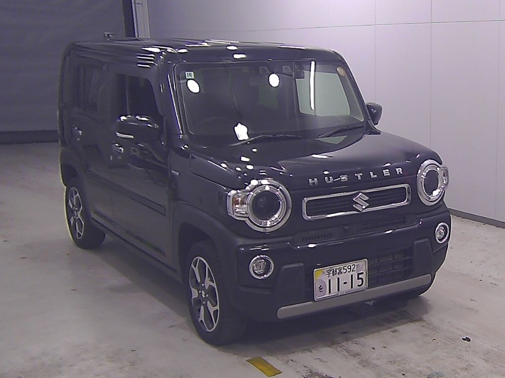 Japan Auction Vehicles 14 2024 Suzuki Hustler Hybrid X auction photo