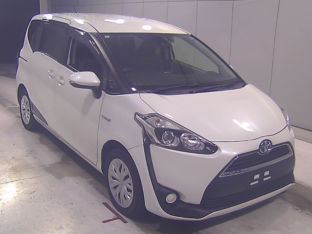 2017 Toyota Sienta Hybrid G ​​7-seater Japan auction vehicle