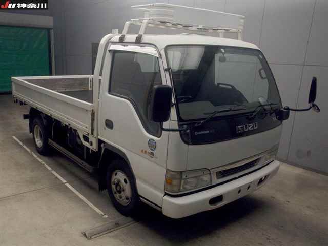 2004 Isuzu Elf 2t ワイドセミロング Japan auction vehicle