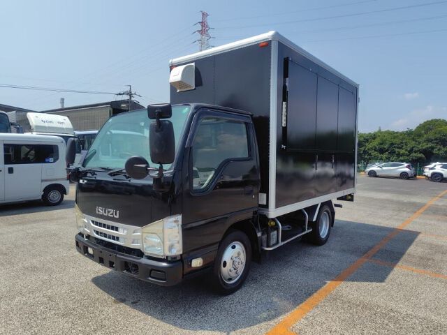 2015 Isuzu Elf キッチンカー 4WD auction photo 4