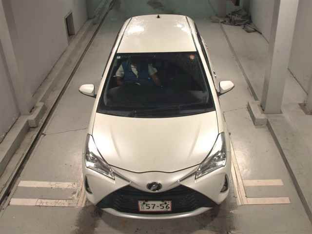 2018 Toyota Vitz ハイブリッドFセーフティエディ auction photo 6