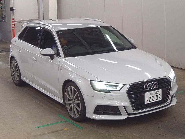 2018 Audi A3 スポB SラインテクノL Japan auction vehicle