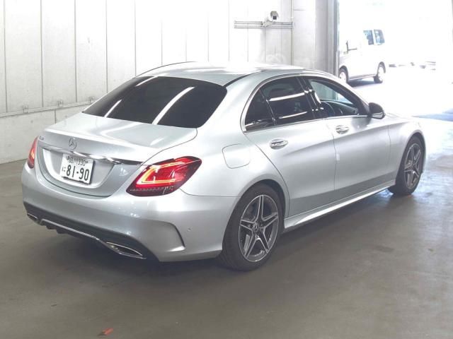 2018 Mercedes-Benz C 180 AV AMGラインレーダーセフティP auction photo 3
