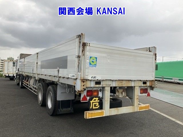 2008 Isuzu Giga Tractor Set Aluminum B Semi-Trailer auction photo 2